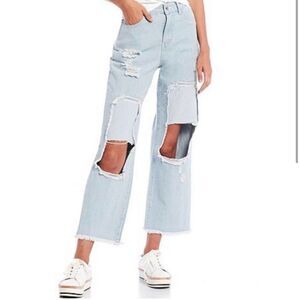 Chelsea & Violet Hi-Rise Mom Jean 27